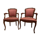2 bergères Louis XV
