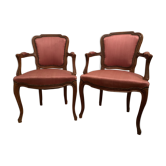 2 bergères Louis XV