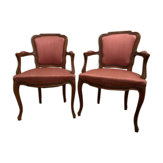 2 bergères Louis XV