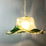 Vintage Murano glass pendant light, for Mazzega, 1960s
