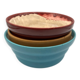 Trio of 1950s ceramic planters