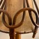 Lampe en rotin Louis Sognot 1950