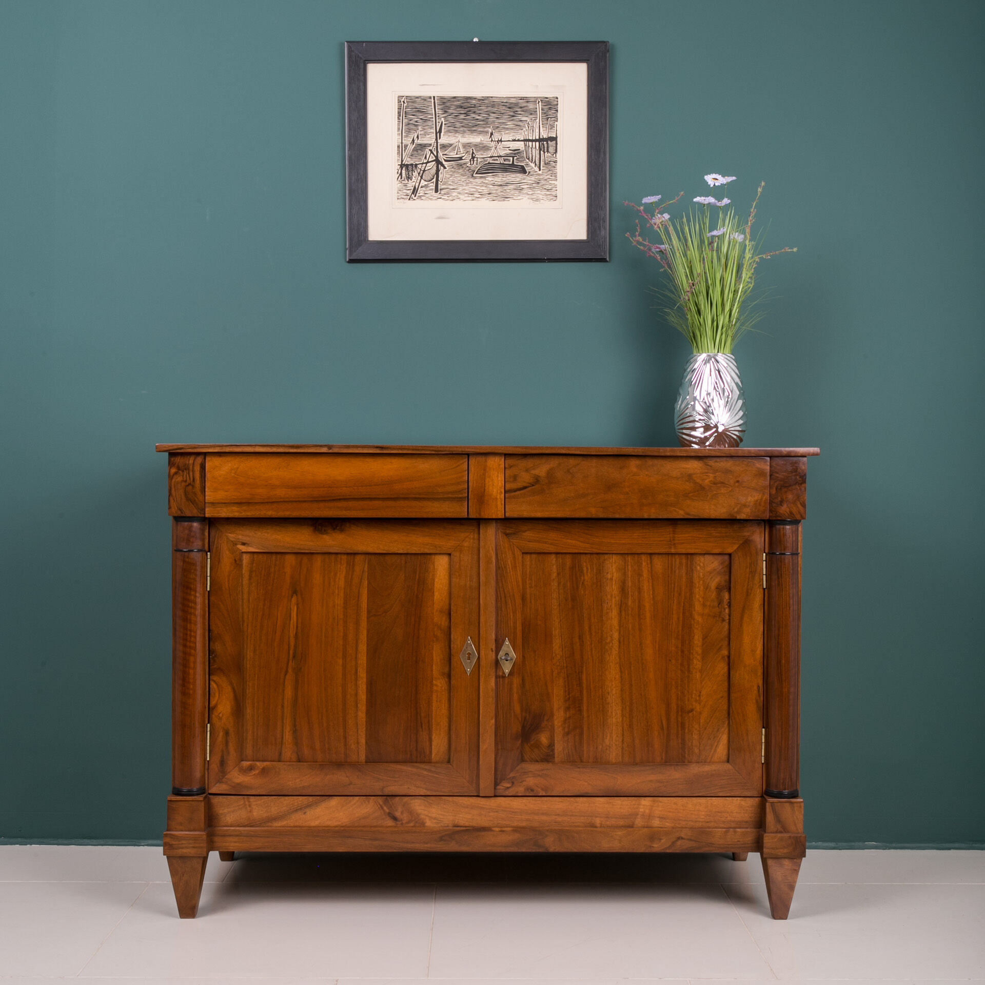 Commode Biedermeier, France, 19ème siècle.