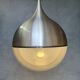 Vintage Ceiling Lamp Börje Claes Globular Model Metal/Plastic Sweden 1970