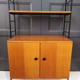 Vintage Scandinavian self-supporting shelf cabinet 1960