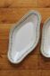 Set of 2 Longwy iron earthenware dishes