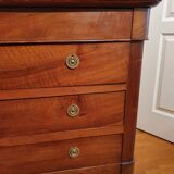 Commode era empire in blond mahogany