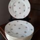 10 assiettes dessert vintage