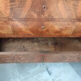 Old 4 drawer chest of drawers with marble top