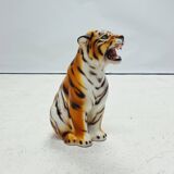 Ceramic Tiger Statue