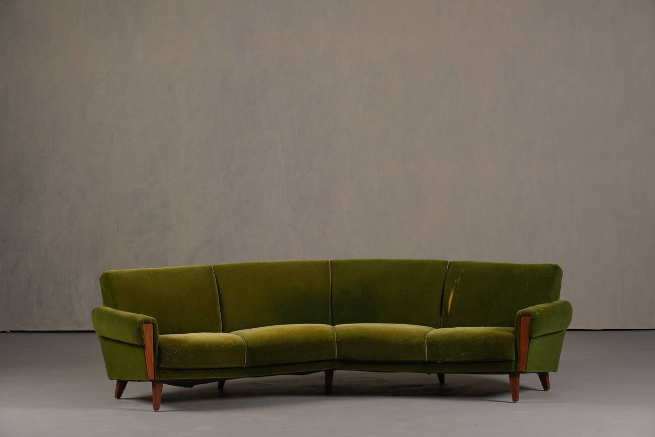 Vintage Danish Boomerang Sofa, Denmark 1960s