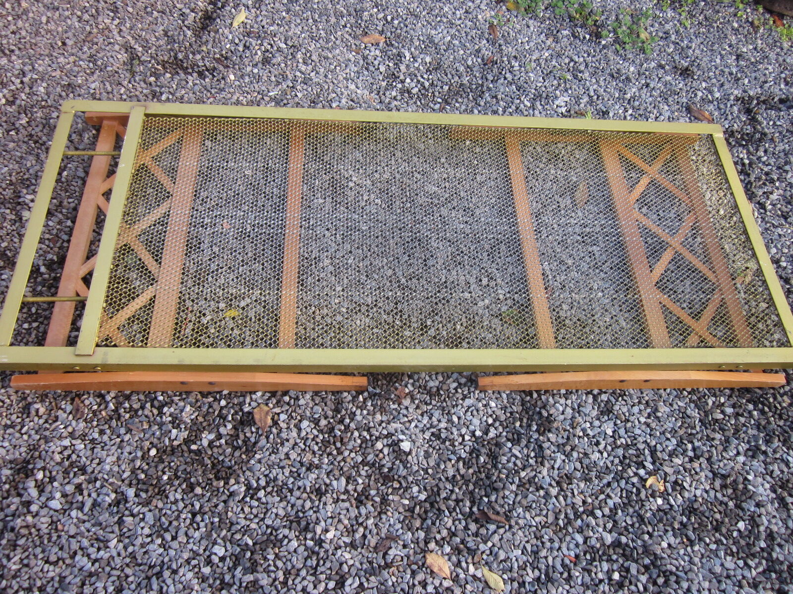 Vintage folding bed