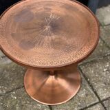Mid Century Modern Copper Side Table