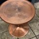 Mid Century Modern Copper Side Table