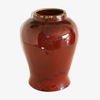 Red sandstone pot China 20th