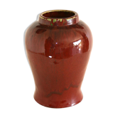 Pot en grès rouge Chine 20ème