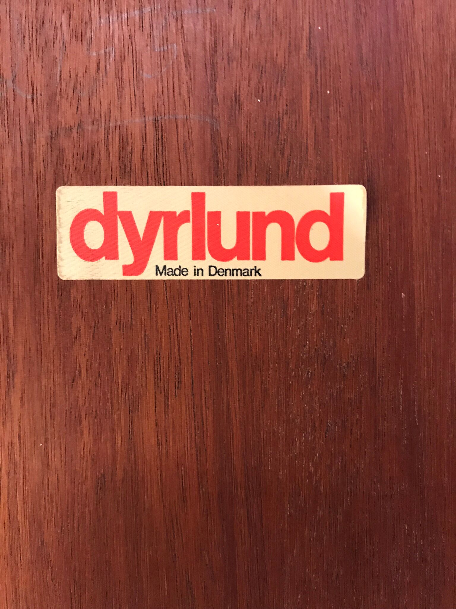 Teak wall system by Niels Bach for Dyrlund, 1970