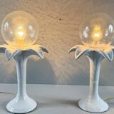 Michael Anderson. In the style of. Pair of table lamps, Hollywood Regency, 1970s.