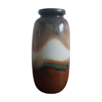 Floor vase XXL ceramic west germany 1950