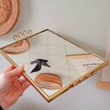 Vintage tray mirror