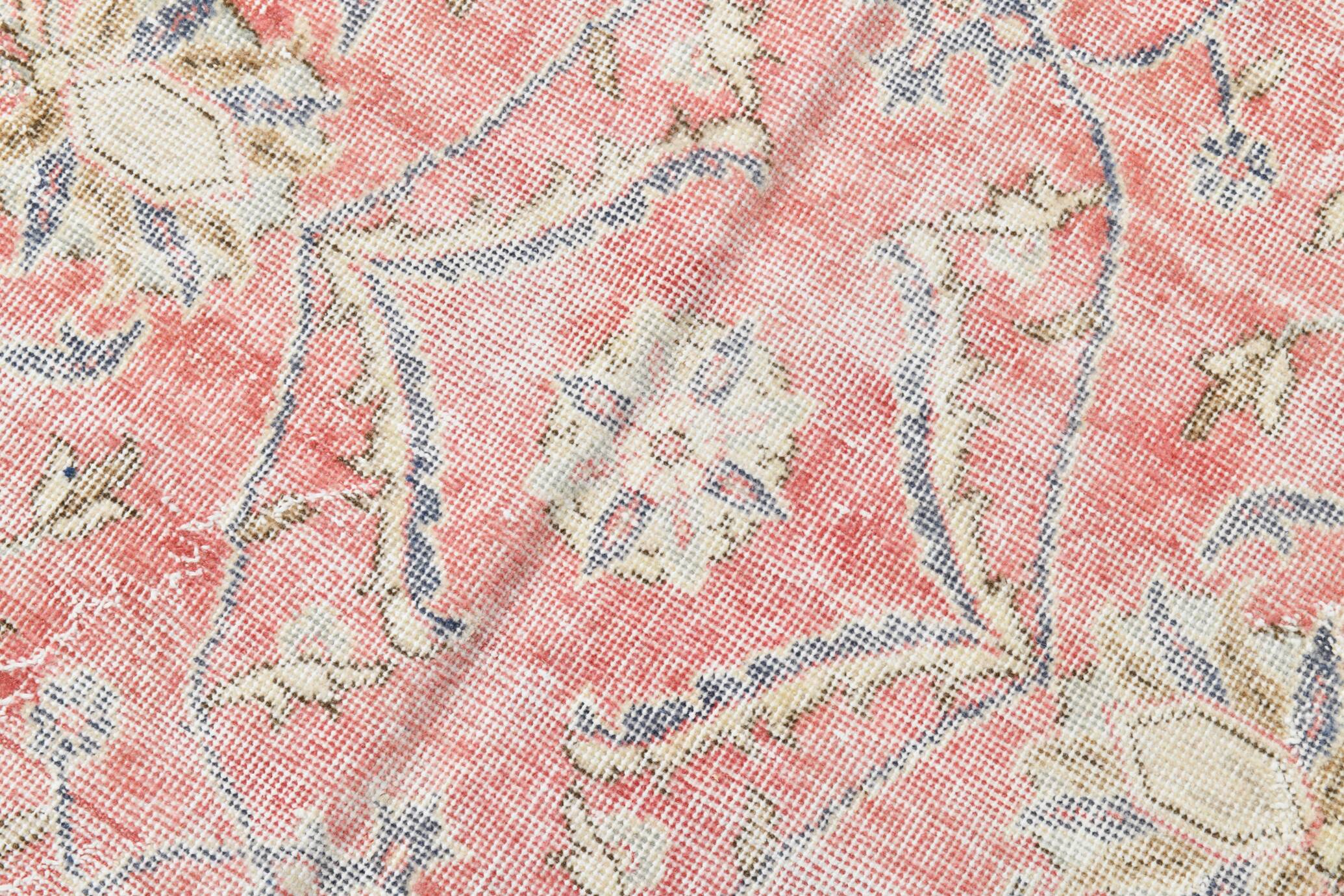 7x10 Dusty Red Persian Area Rug, 205x322Cm