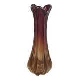 Large Soliflore Vase, Murano Art Deco Glass in the Style of Flavio Poli