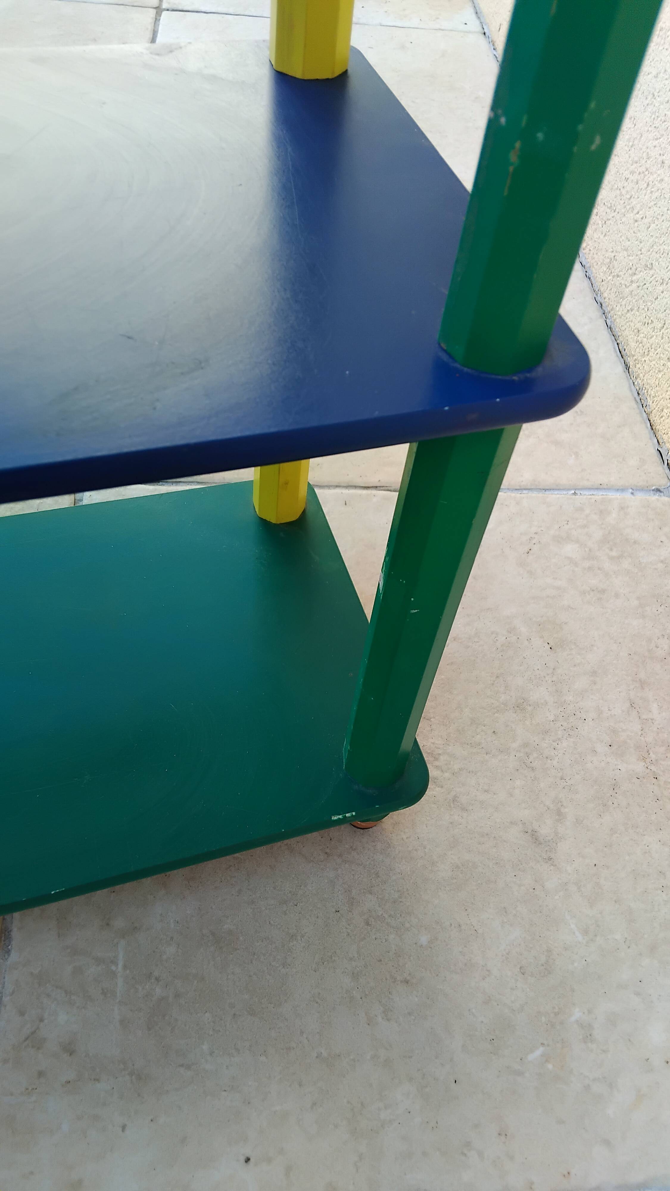 Etagère crayon pierre sala vintage enfant