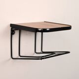 Hanging nightstand with black details