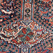 Ancient persian ghashghai carpet 130x182 cm