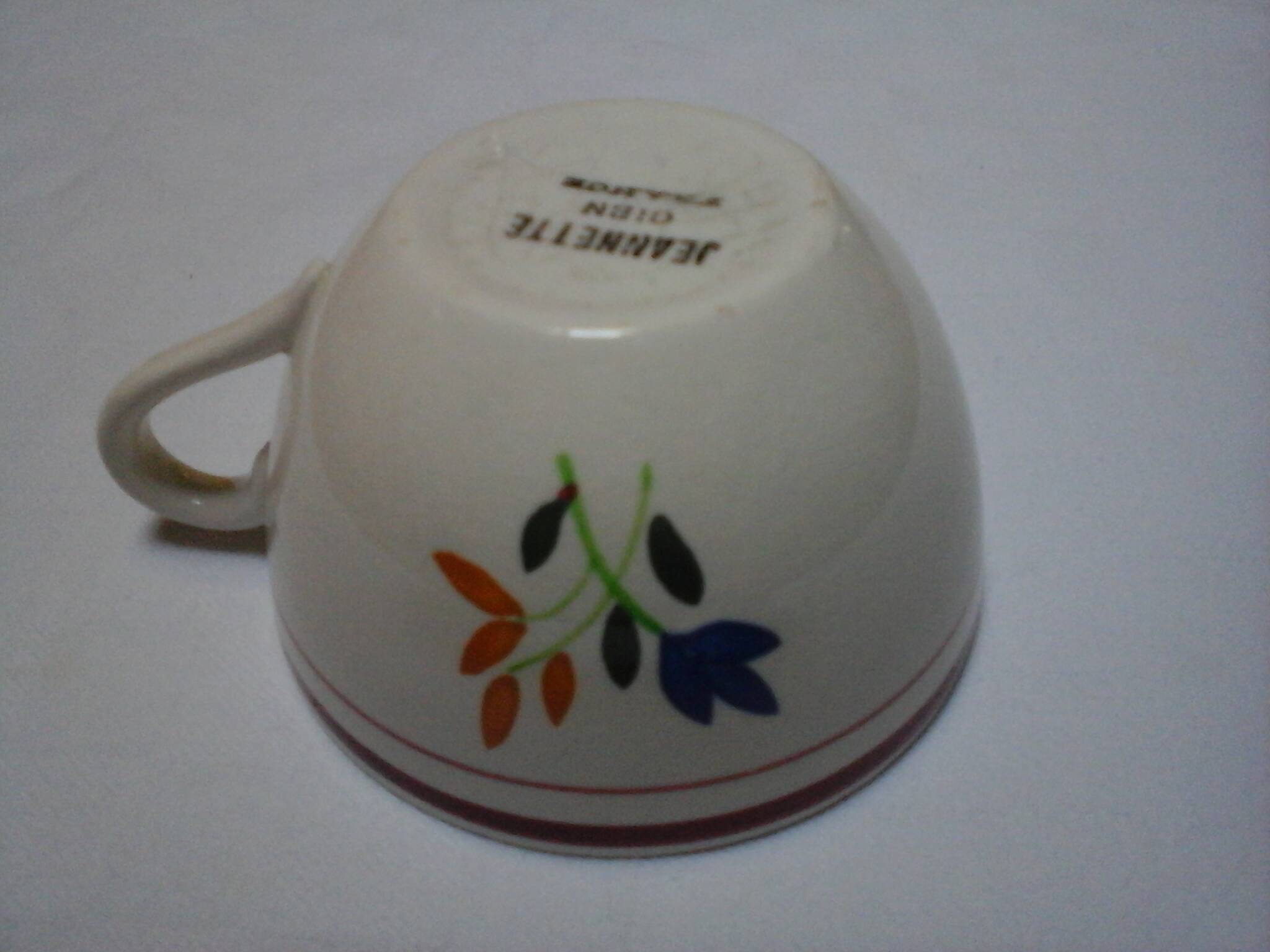 2 tasses Jeannette / Gien