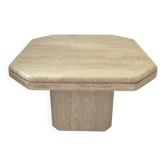 Vintage travertine coffee table from the 1970s.