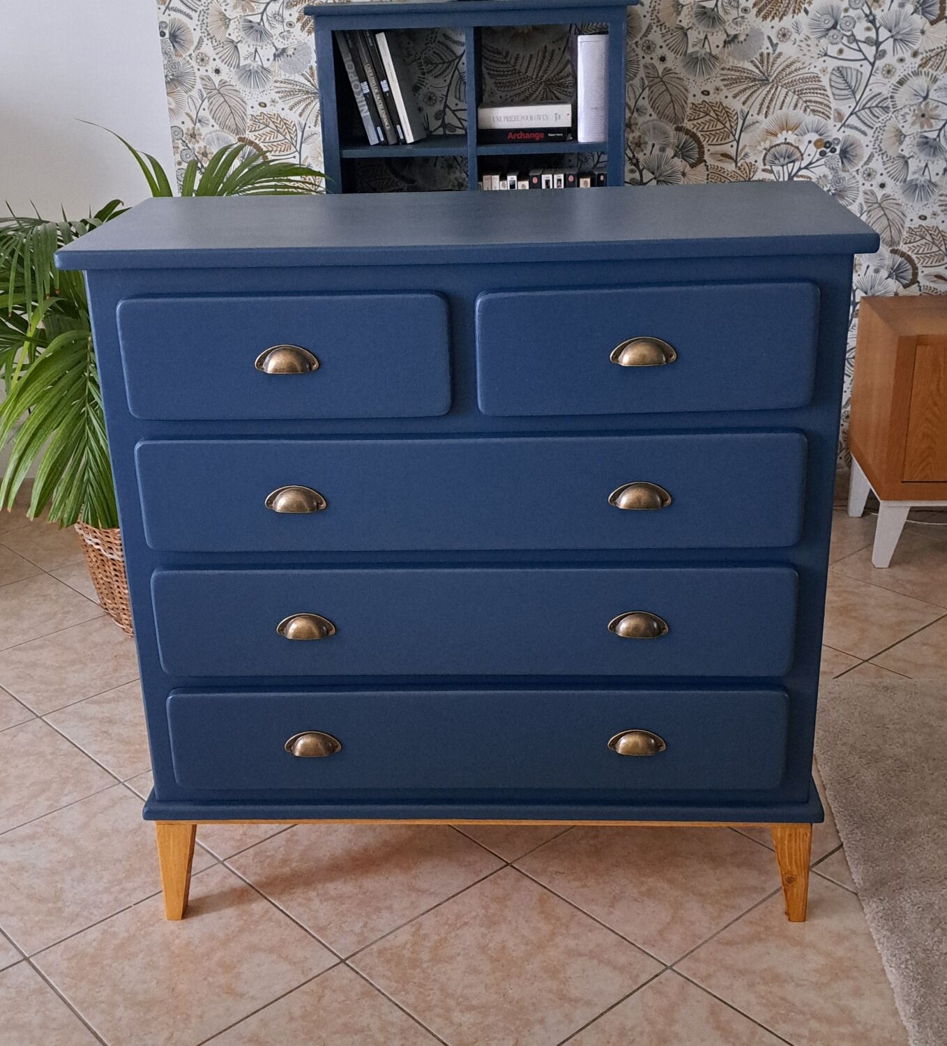 Commode blue ganne