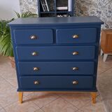 Commode blue ganne
