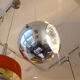 Suspension Type "Oeil" en metal Chrome vers 1970