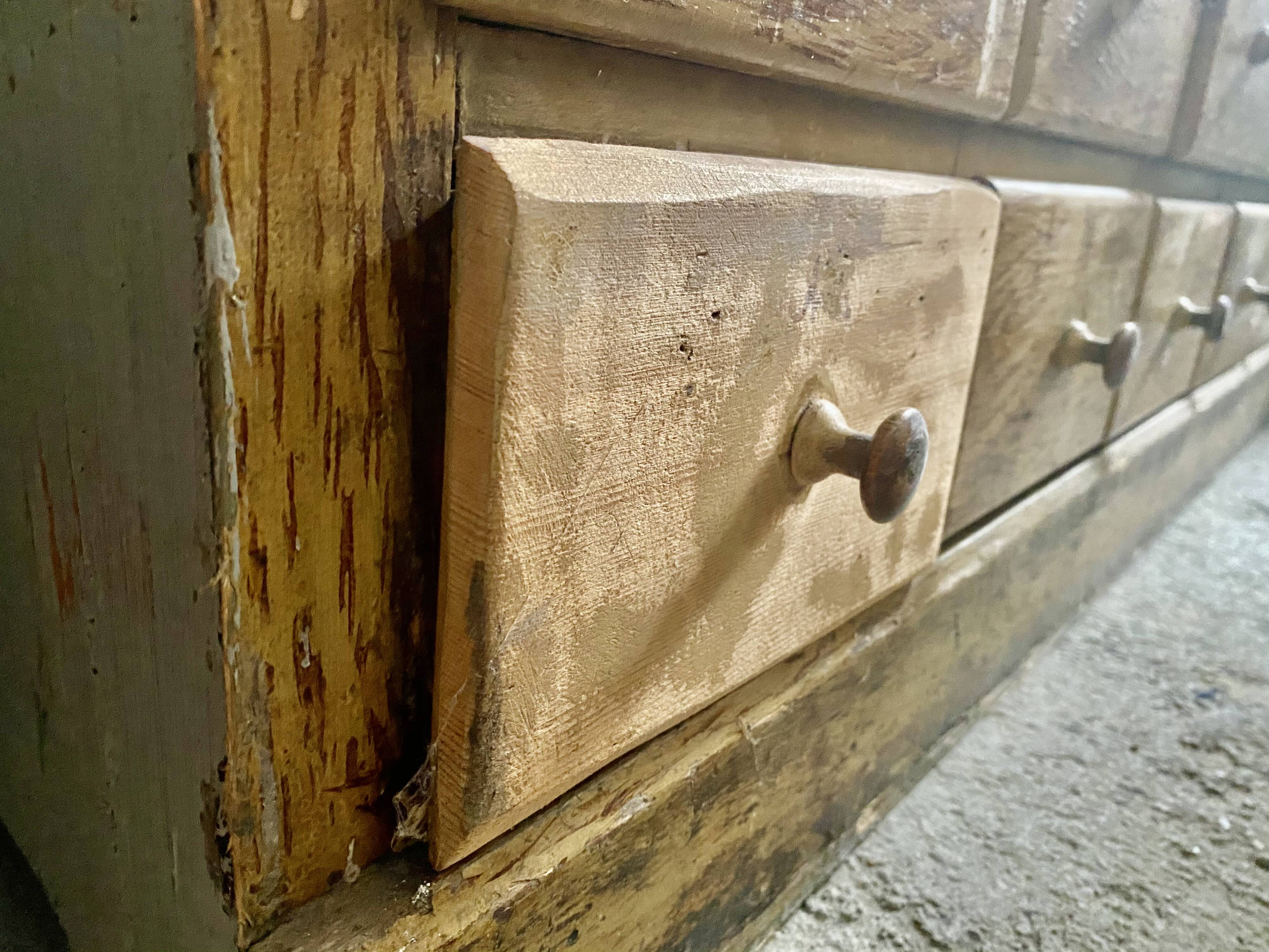 Pharmacy furniture in fir