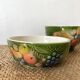 Bols en barbotine fruits