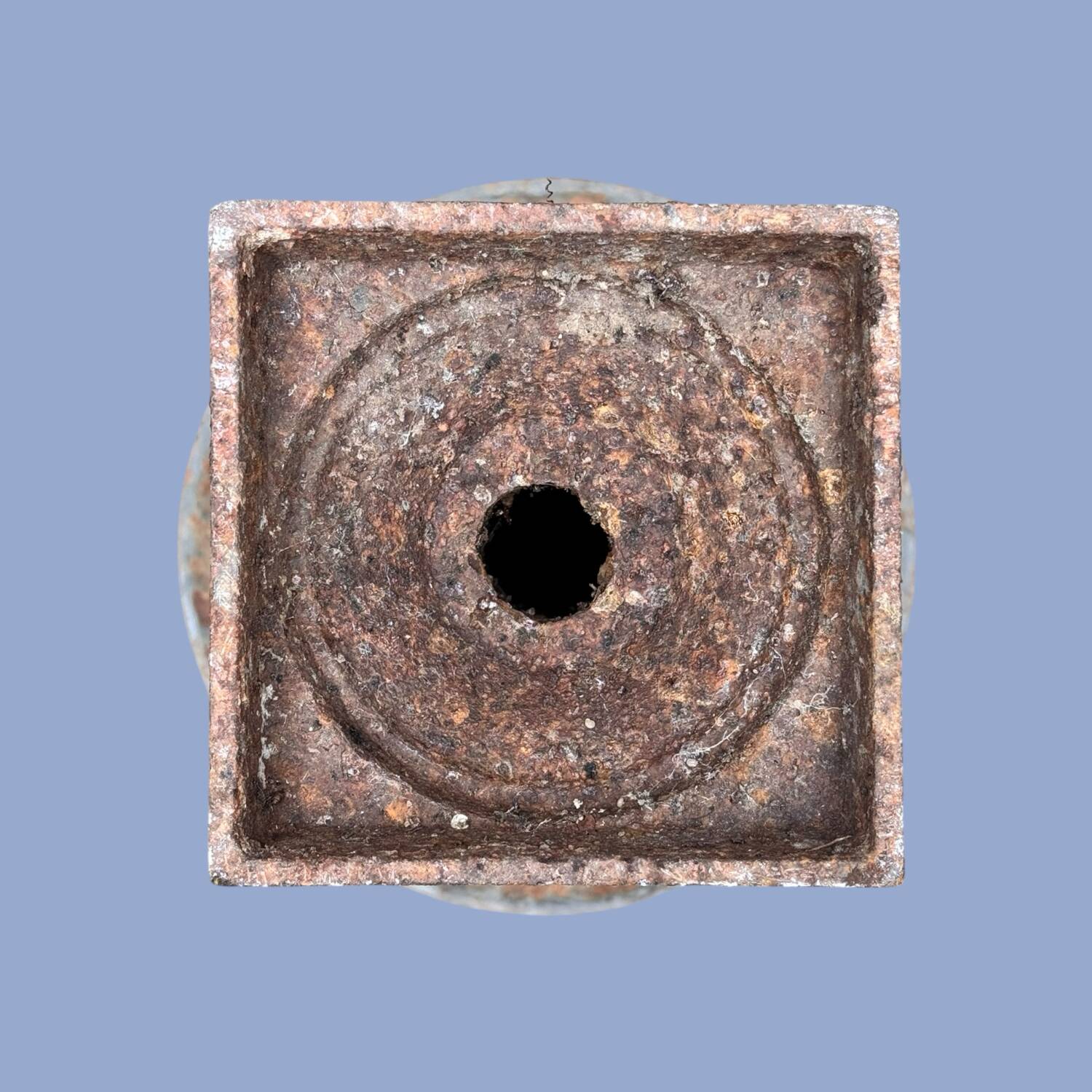 Antique Medici cast iron vase