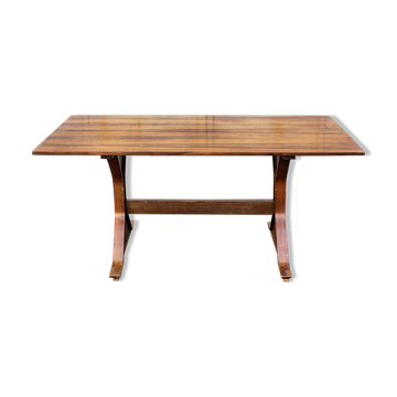 Rosewood Table by Gianfranco Frattini for Bernini Italia, 1957