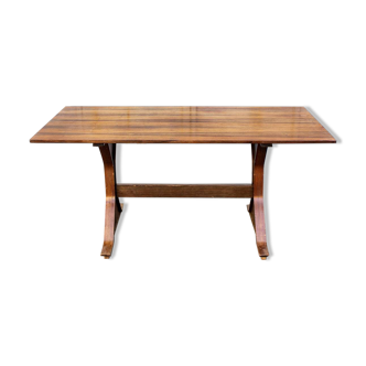 Rosewood Table by Gianfranco Frattini for Bernini Italia, 1957
