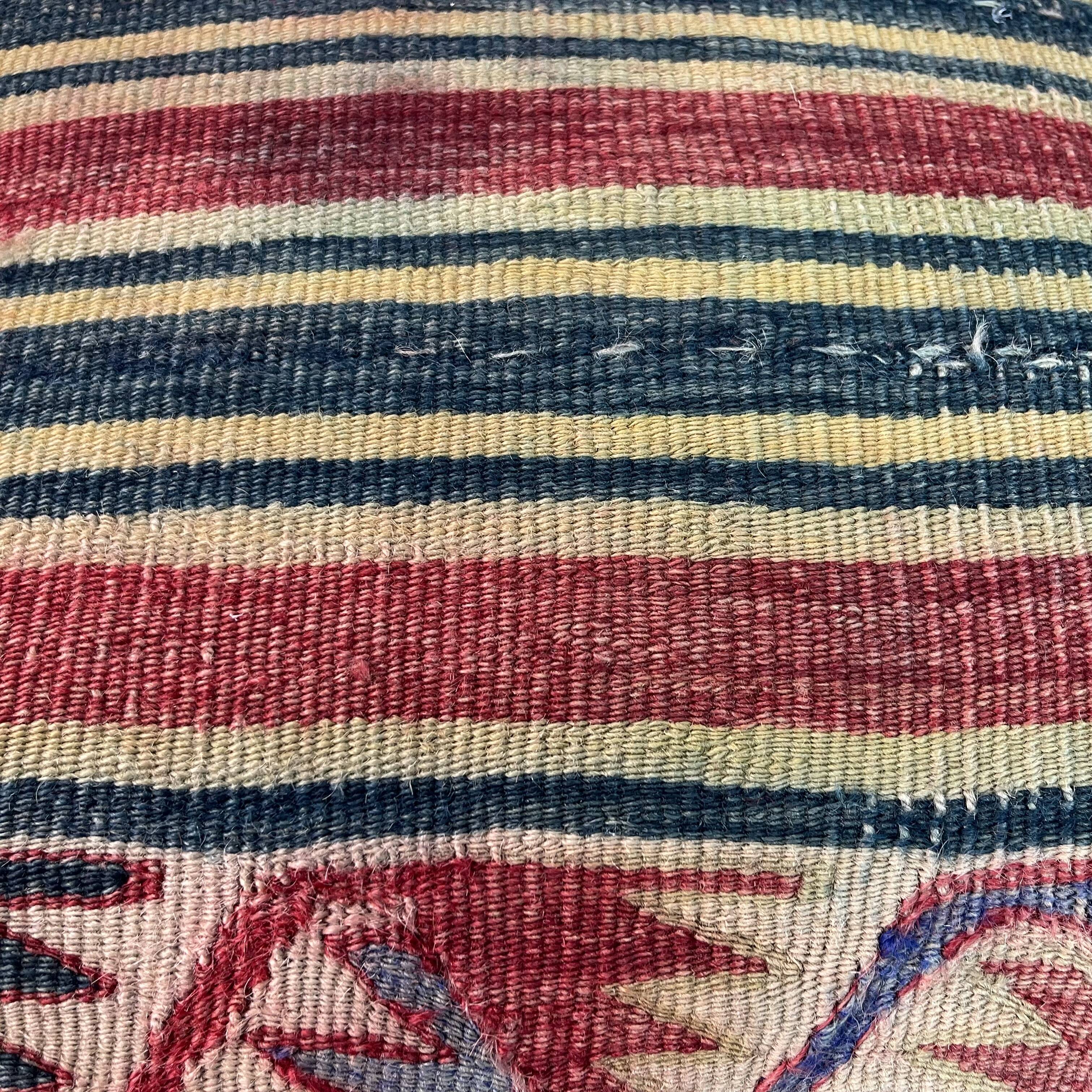 Housse de coussin kilim turc vintage 40 x 40 cm