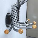 Postmodern Italian Wall Hook Octopus by J. De Pas, P. Lomazzi and D. D'Urbino for Zanotta, 1990s