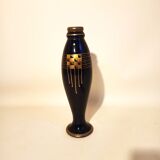 Soliflore Pinon Heuzé blue and gold Height 42 cm