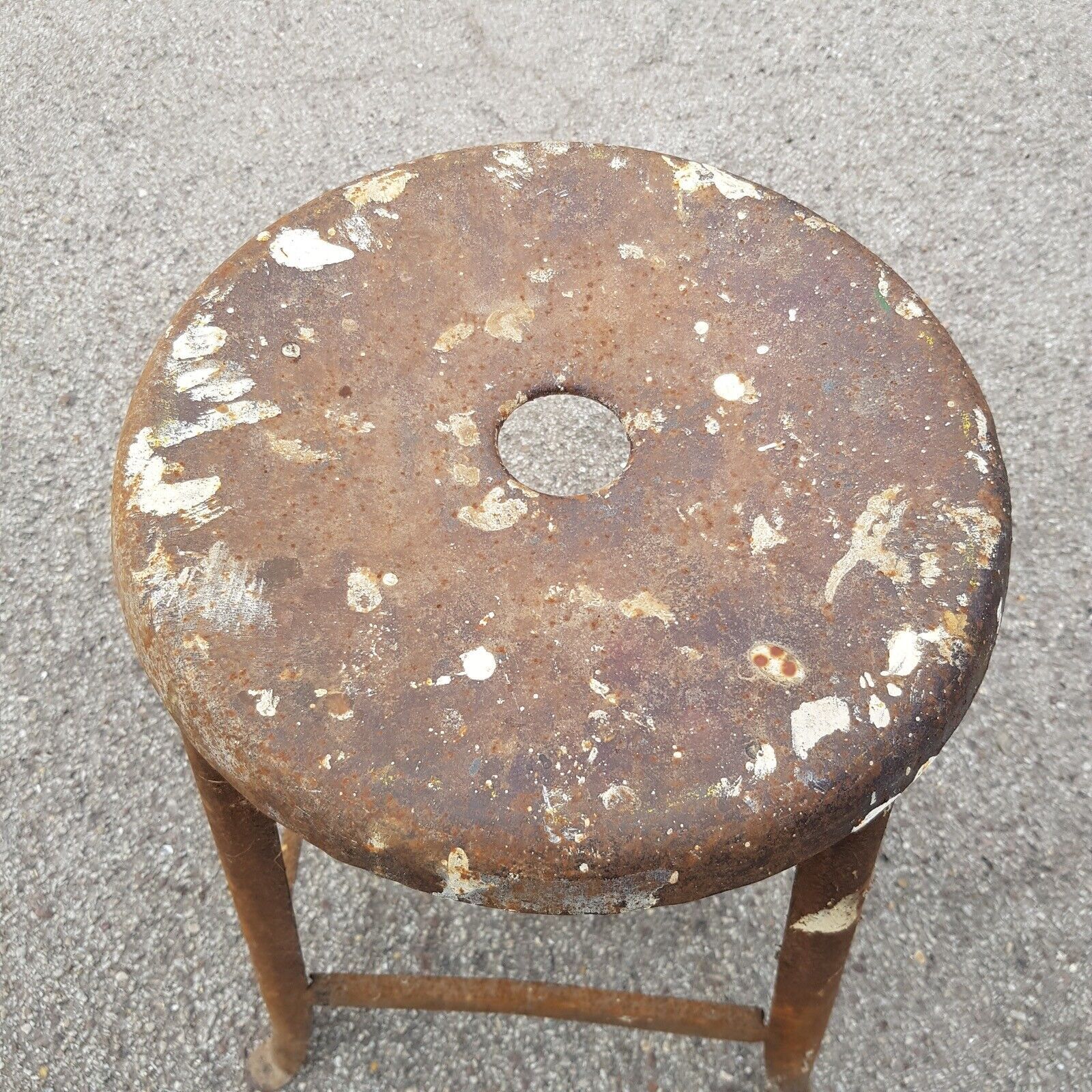 Industrial stool old workshop Nicolle