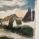 Vlaminck, original lithograph Montigny-sur-Avre signed 20th century