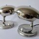 Pair of Very Rare Bauhaus Chrome Table Lamps, Art Deco, Franta Anyz, 1930s