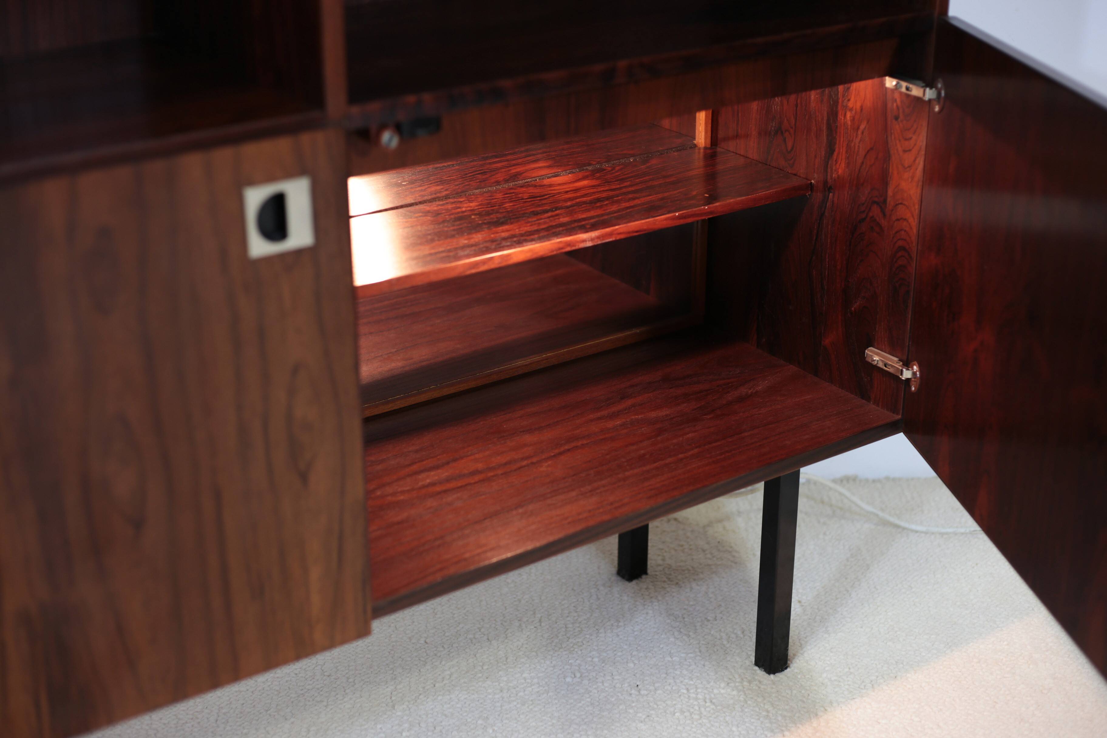 Rosewood bookcase sideboard