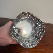 1950s/60s Vannes crystal candlestick, France