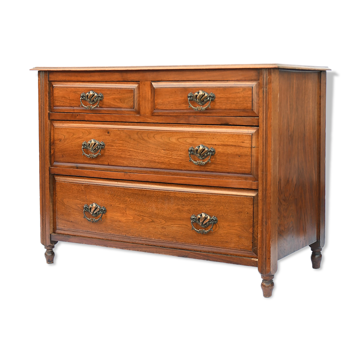 Commode en bois naturel