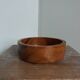 Cup empty bowl wooden pocket