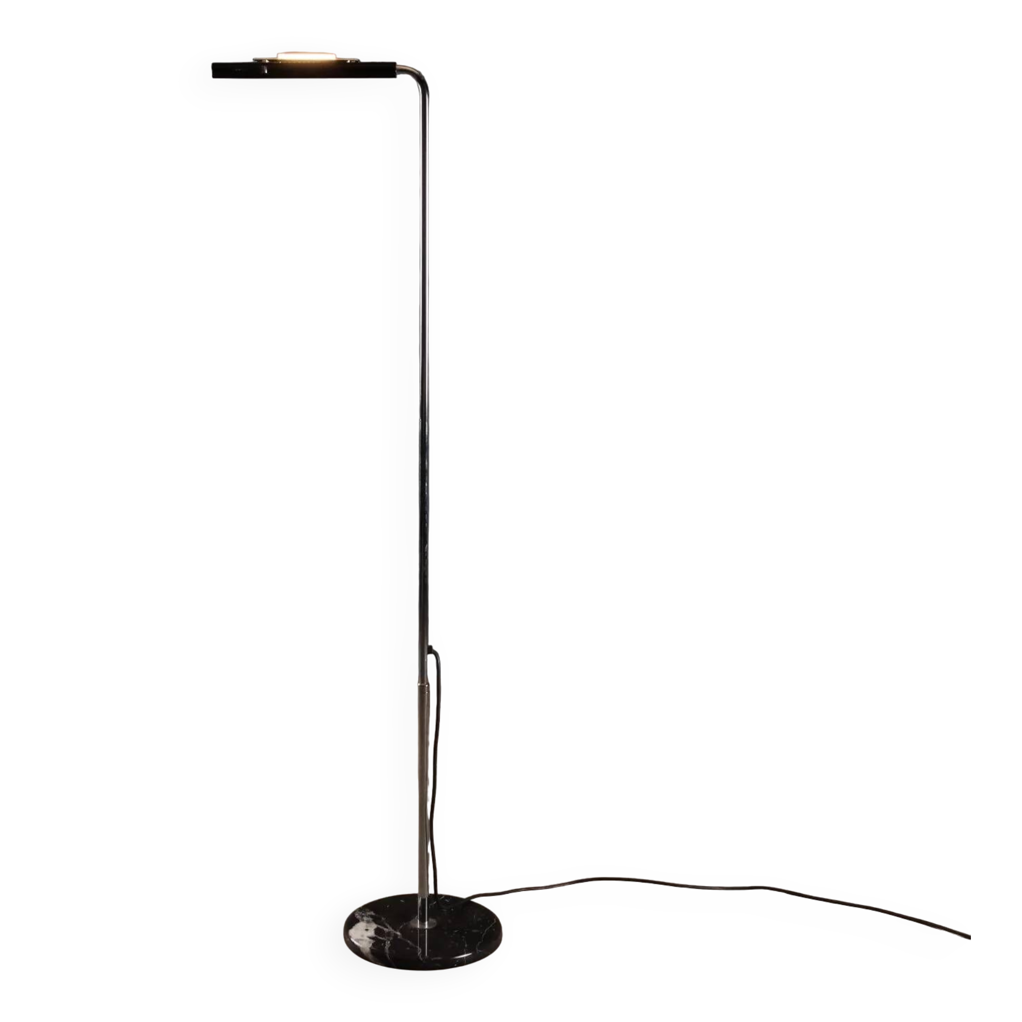 Skipper Mezzaluna floor lamp vintage design Bruno Gecchelin 1970s